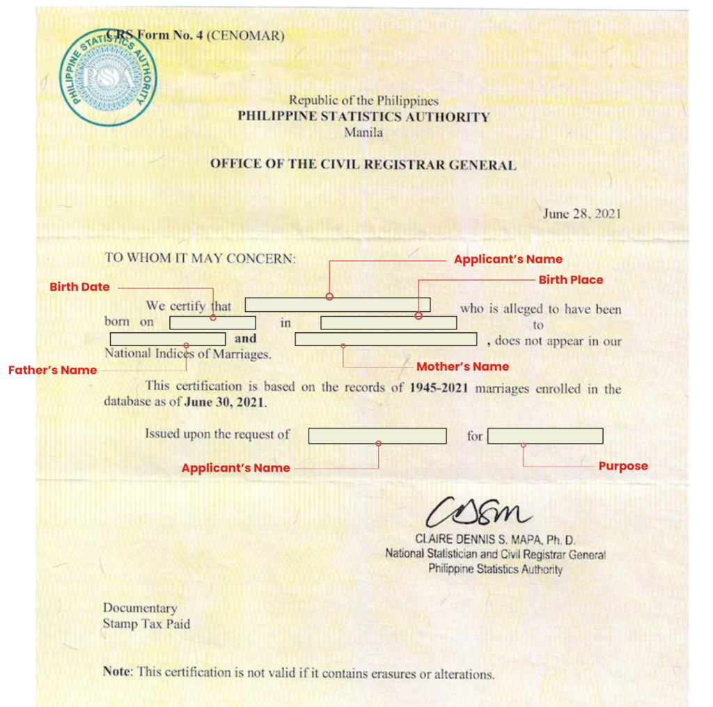 cenomar sample
