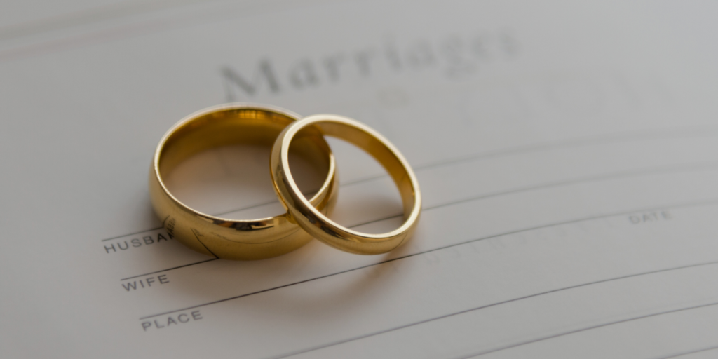 Report of Marriage