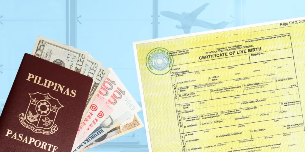 requirement for passport application