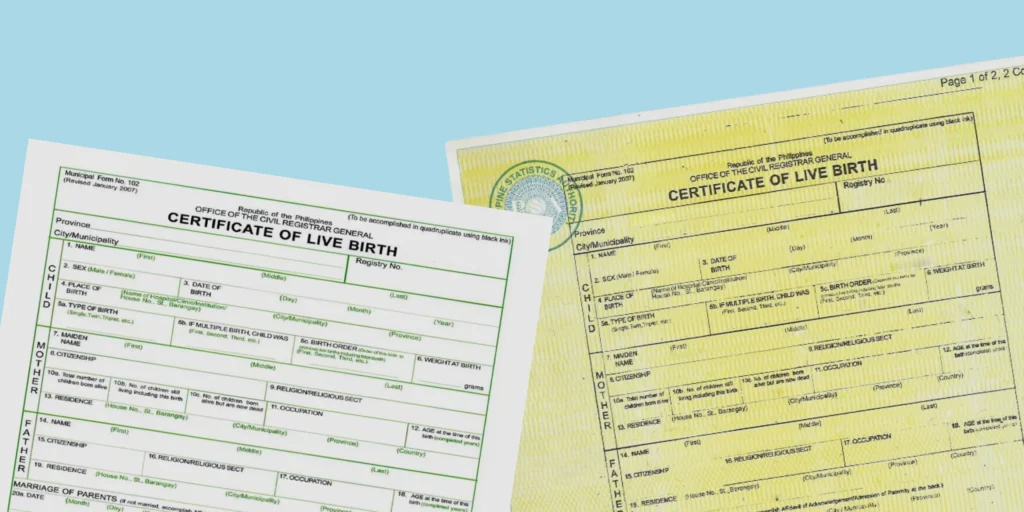 difference between lcro and psa birth certificate